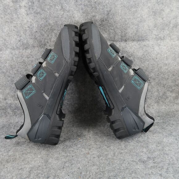 Bontrager Shoes Women 9.5 Cycling Race MTB Inform 3 Strap eSoles Spinning Grey - Picture 9 of 14